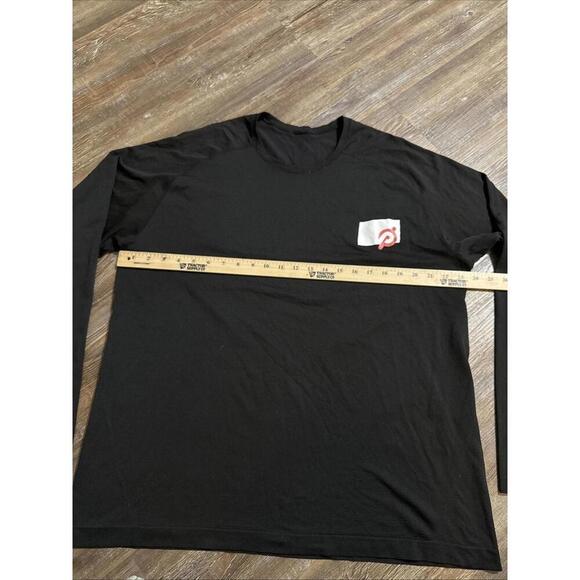Peloton Lululemon Black Athleisure Gym Minimalist Long Sleeve Mens XXL - Picture 5 of 15